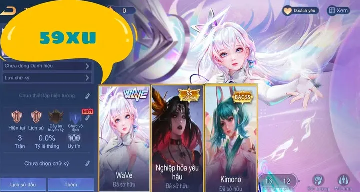 REG ĐIÊU THUYỀN WAWE , NATA , CAP 59XU