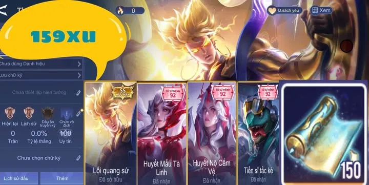 REG NAK LÔI KẸP SSM + 150GS 159XU