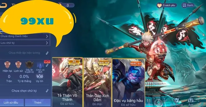 REG NGỘ TỀ THIÊN KẸP NHƯ HÌNH 99XU