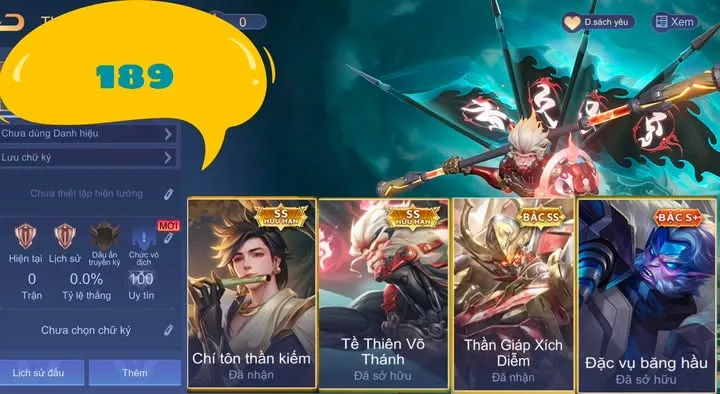 REG MUA CHI TÔN KẸP NGỘ KHĨ 189XU
