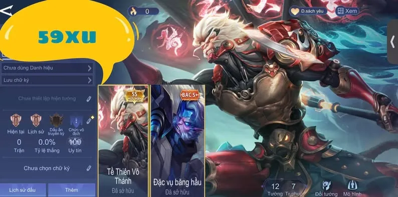REG NGỘ TỀ THIÊN 59XU