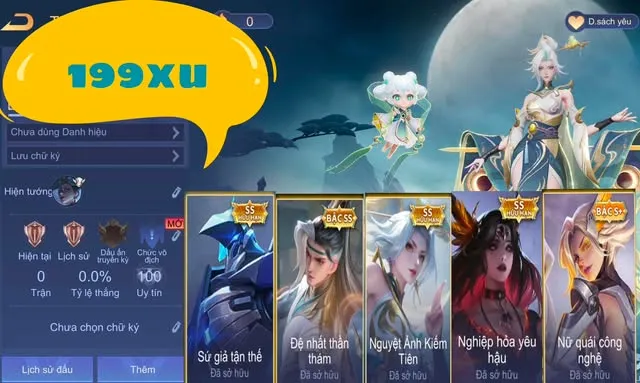 REG ESU + VANL + 3 SKIN NTA 199XU